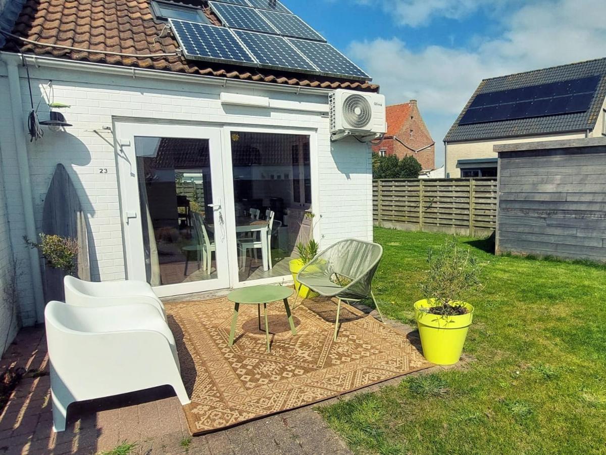Salty - Vakantiehuisje Op De Grens Van Bredene-De Haan Eksteriør billede